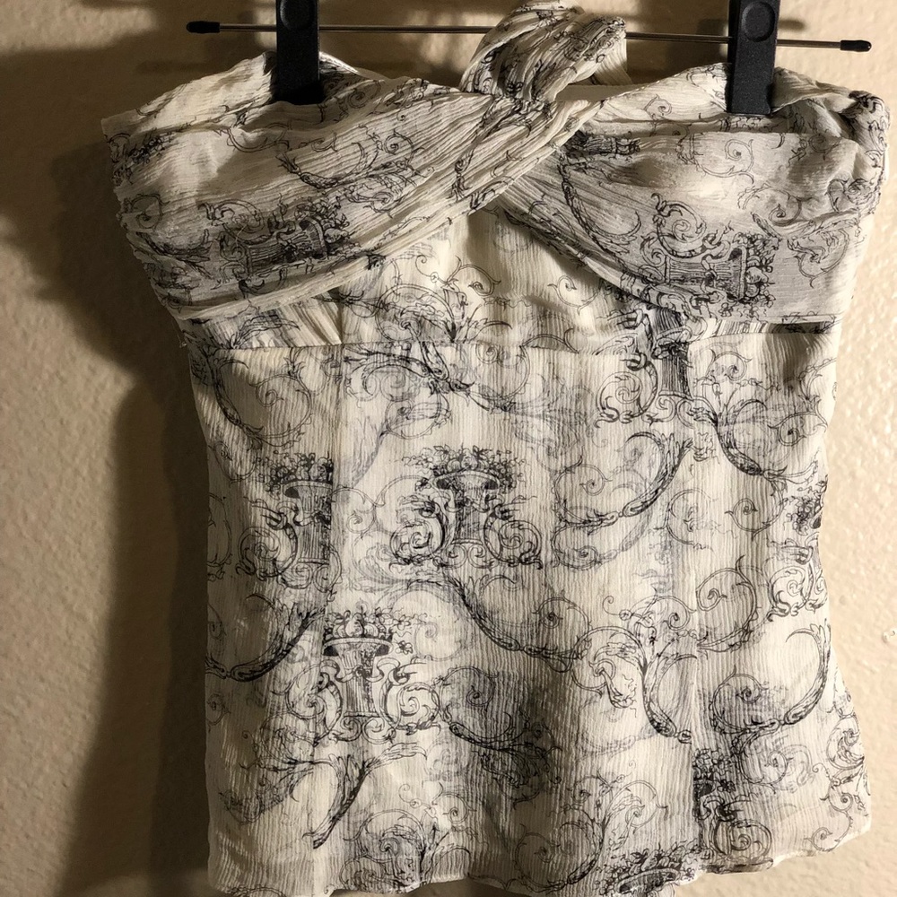 WHBM Silk halter top